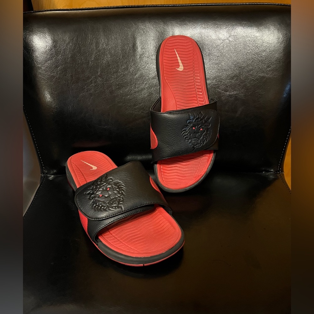 mens lebron slides